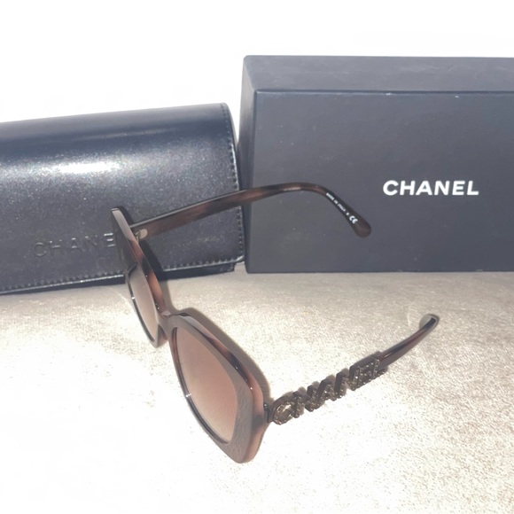 Chanel brown sunglasses 5422-b - Picture 7 of 13